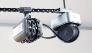 chain and belt drive garage door openers comparison