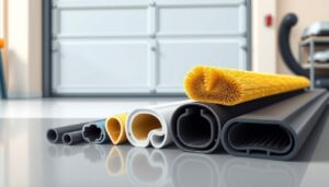 garage door bottom seal types