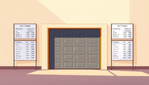 garage door installation cost comparison