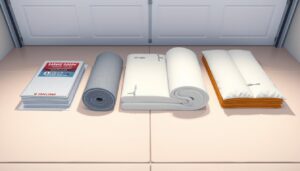 garage door insulation options comparison