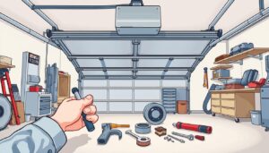 garage door opener repair steps