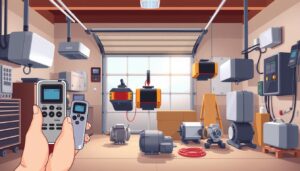 garage door opener types
