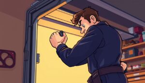 garage door repair technician