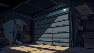 garage door squeaking
