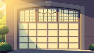 sophisticated garage door styles with windows