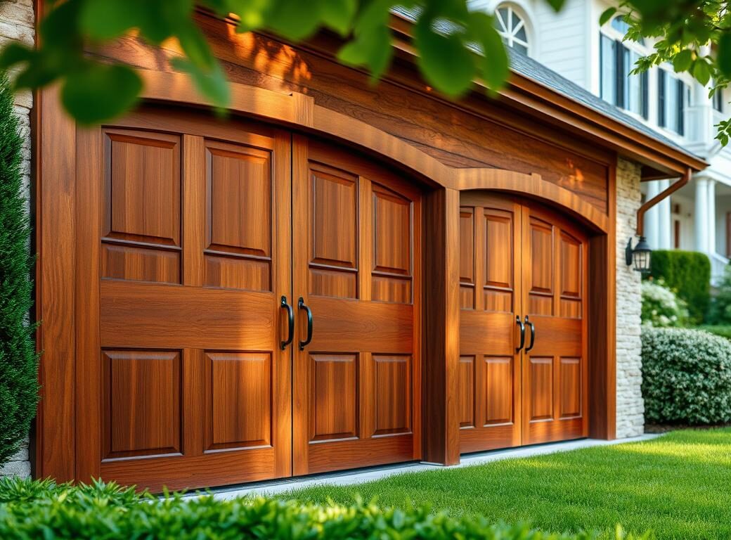 Arched garage door installation and repair in Scottsdale, Arizona