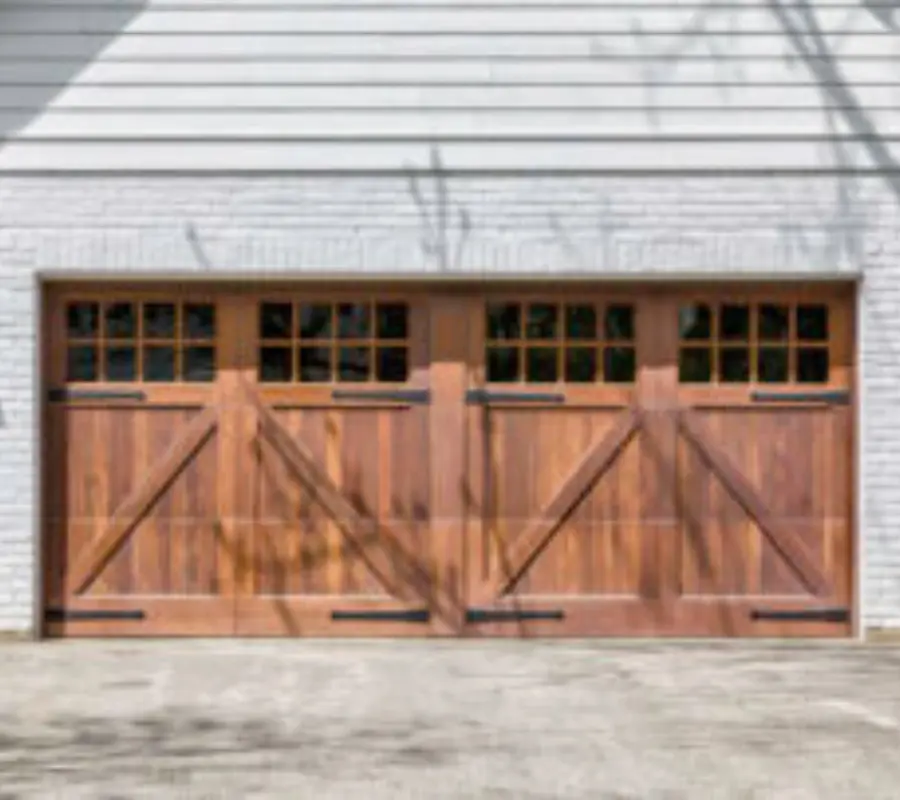 Elegant and durable wooden garage doors in Arizona