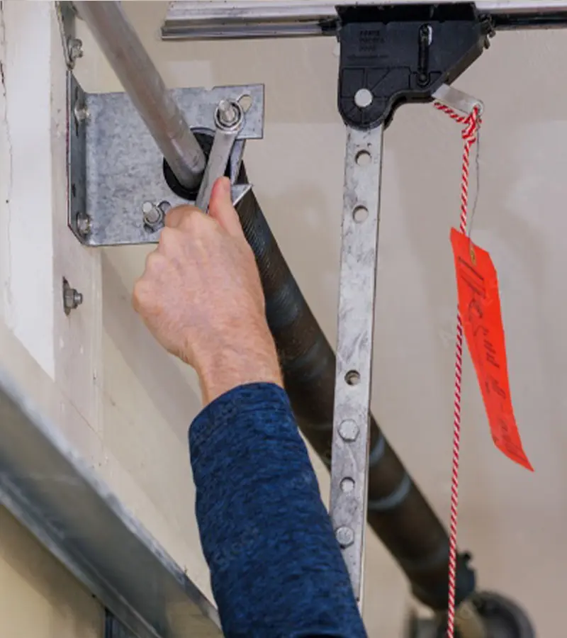 Garage door extension spring repair, installation and replacement