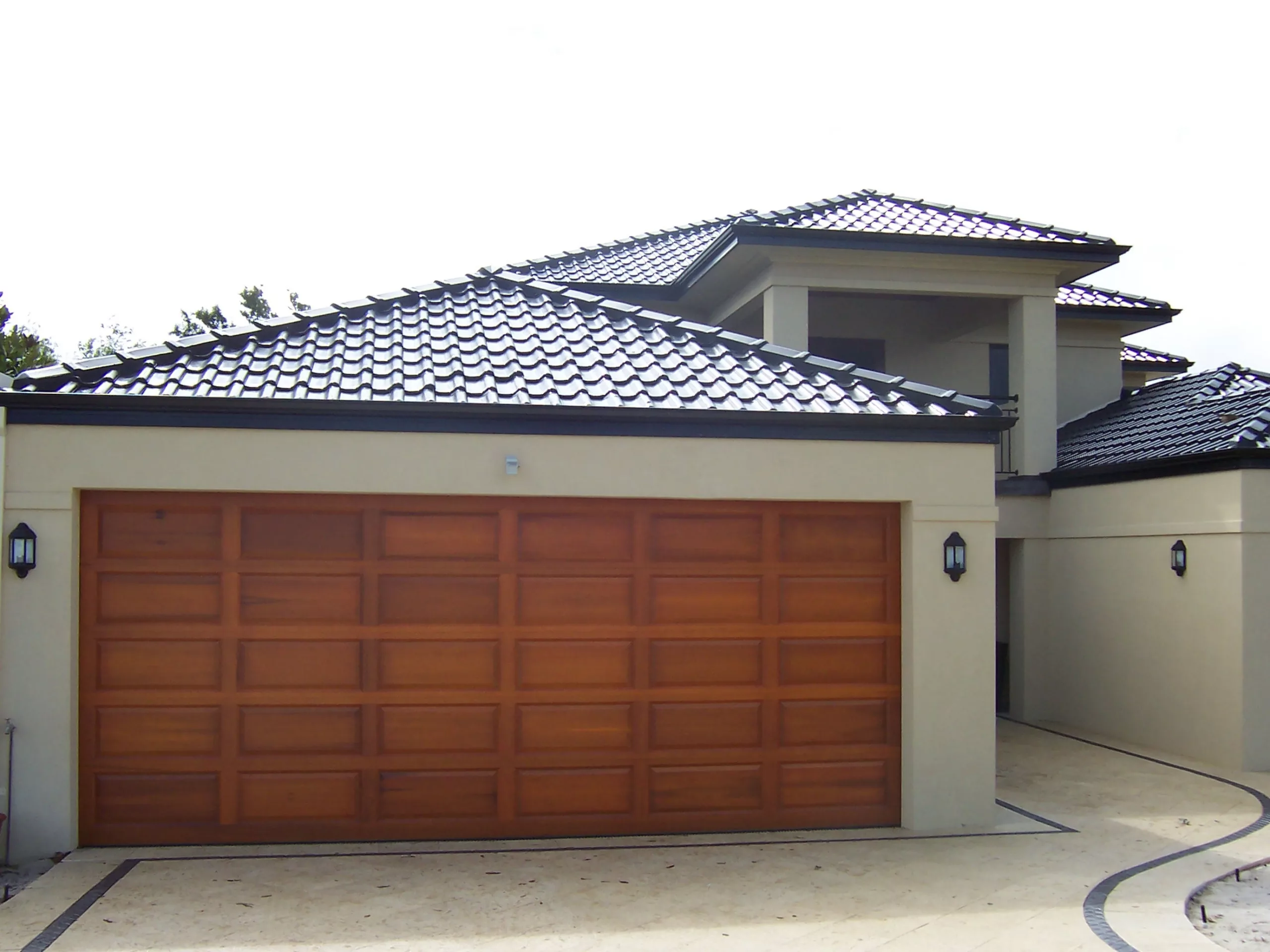Wooden garage door panel replacement