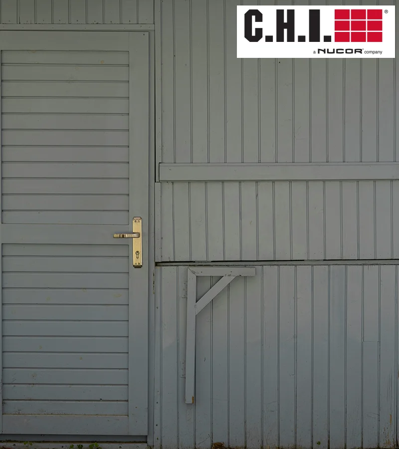 CHI Garage Doors We Install & Repair Residential Garage Doors: Raised Panel Doors (Long & Short Panel) Stamped Carriage House Classic wood-style designs in steel Stamped Shaker Clean lines and modern farmhouse look Flush Panel Smooth, minimalist surface for modern homes Planks Contemporary horizontal wood-look slats Overlay Carriage House Composite overlays on steel base Recessed Panel Wood-style recessed panel look Accent Woodtones Realistic woodgrain steel finishes Full-View Aluminum Glass and aluminum garage doors Sterling® Frameless glass panels, ultra-modern style Shoreline® Faux-wood overlays for coastal and rustic design