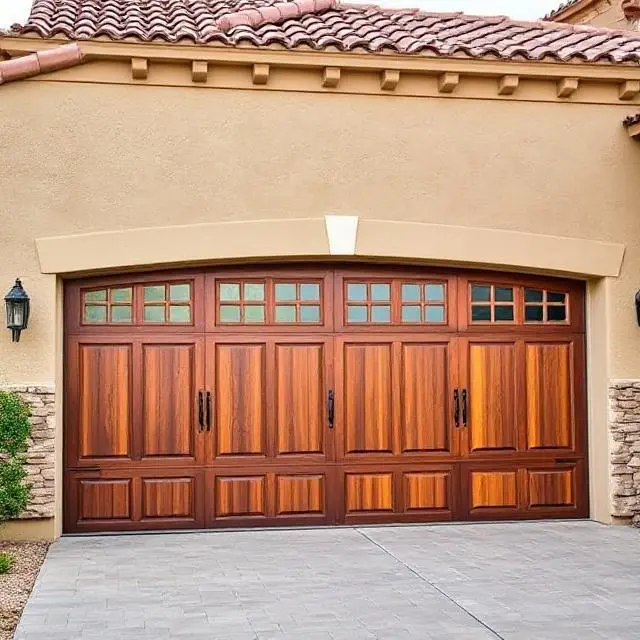 Faux Wood Garage Doors Arizona