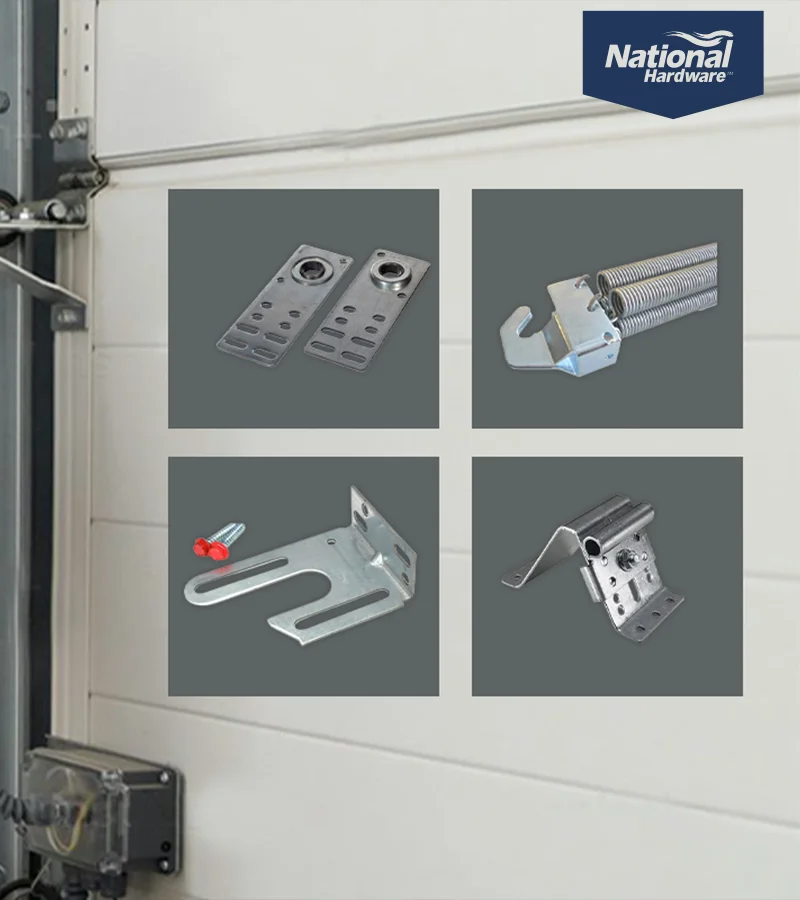 National Hardware Garage Door Parts – Components We Repair or Replace